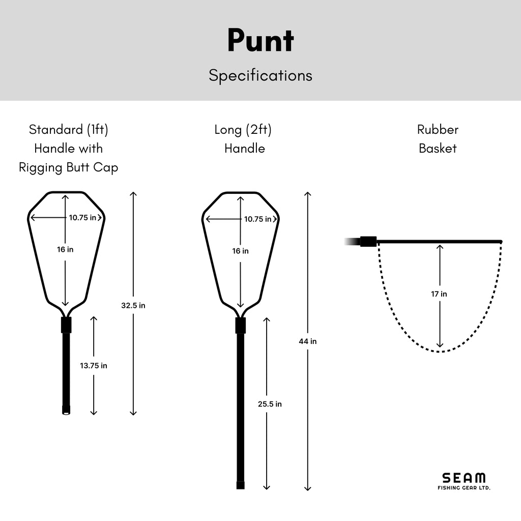 small landing net size and dimensions (global)